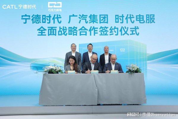 大牛配资 宁德时代携手五大车企，发布10款巧克力换电新车型